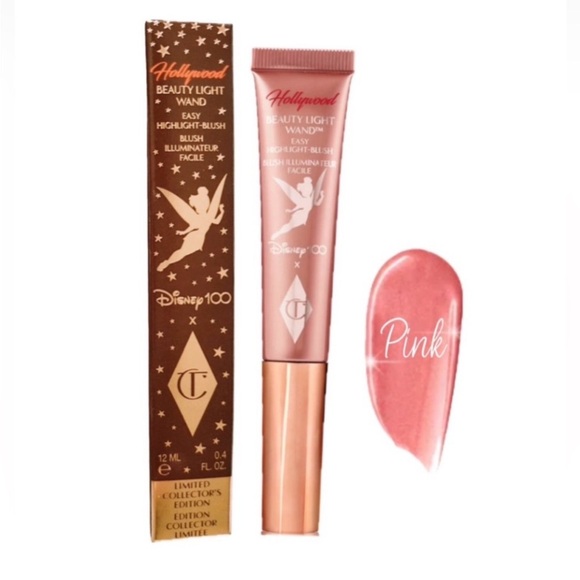 Charlotte Tilbury x Disney 100 Hollywood Beauty Light Wand, highlight-blush NIB - Picture 1 of 6
